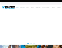 Tablet Screenshot of kinetixapt.com